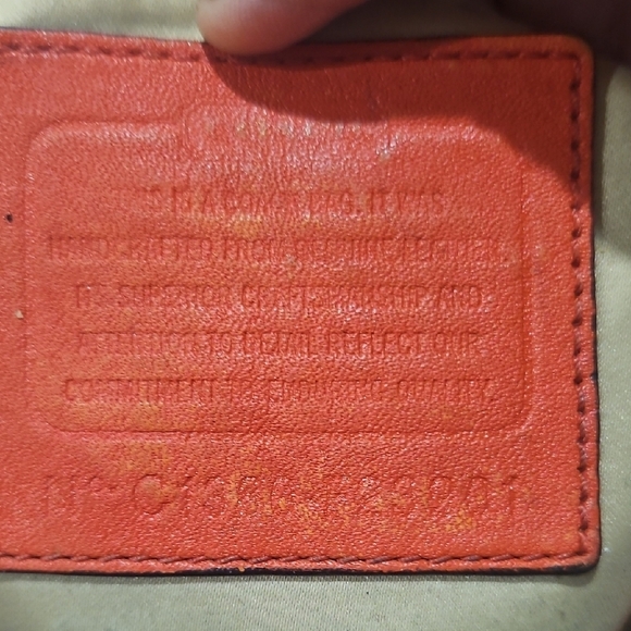 Coach Vibrant Red Leather Shoulder Bag - Picture 4 of 11